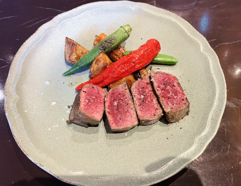 Cellar Fête ステーキ