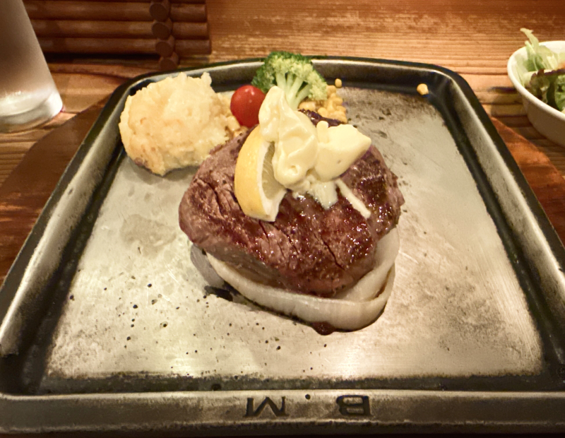 ステーキハウスB&M 目黒店 ステーキ